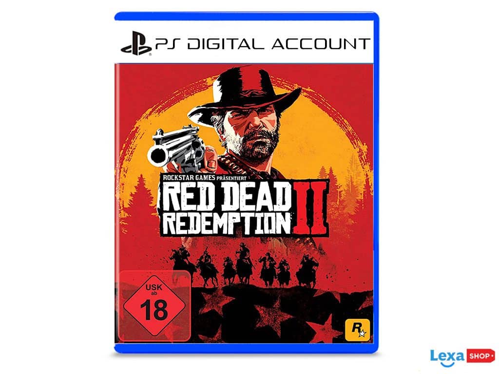 اکانت قانونی بازی Red Dead Redemption 2 برای PS