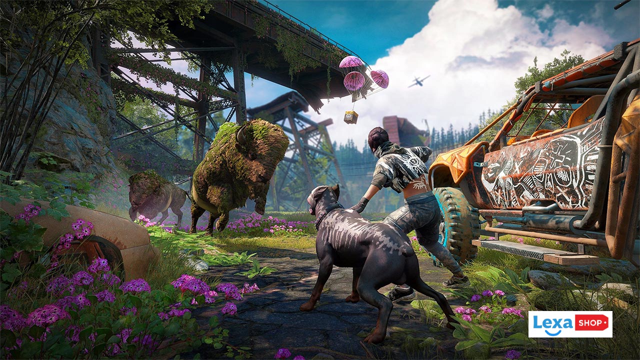 گاوهای بازی Far Cry New Dawn متفاوت و عجیب‌اند.