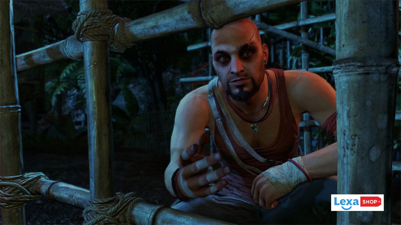 vaas یکی از دیوانه‌ترین و جذاب‌ترین شخصیت‌های سری Far Cry است