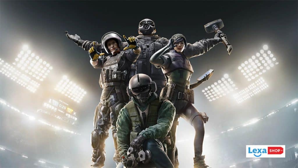 تصویری هنری از 4 اپراتور ابتدایی بازی Tom Clancy's Rainbow Six Siege Deluxe Edition