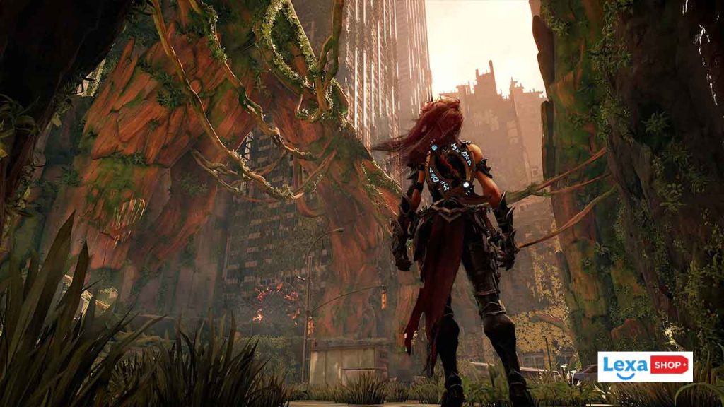 کاراکتر خشم برروی زمین در بازی DarkSiders Blades And Whip
