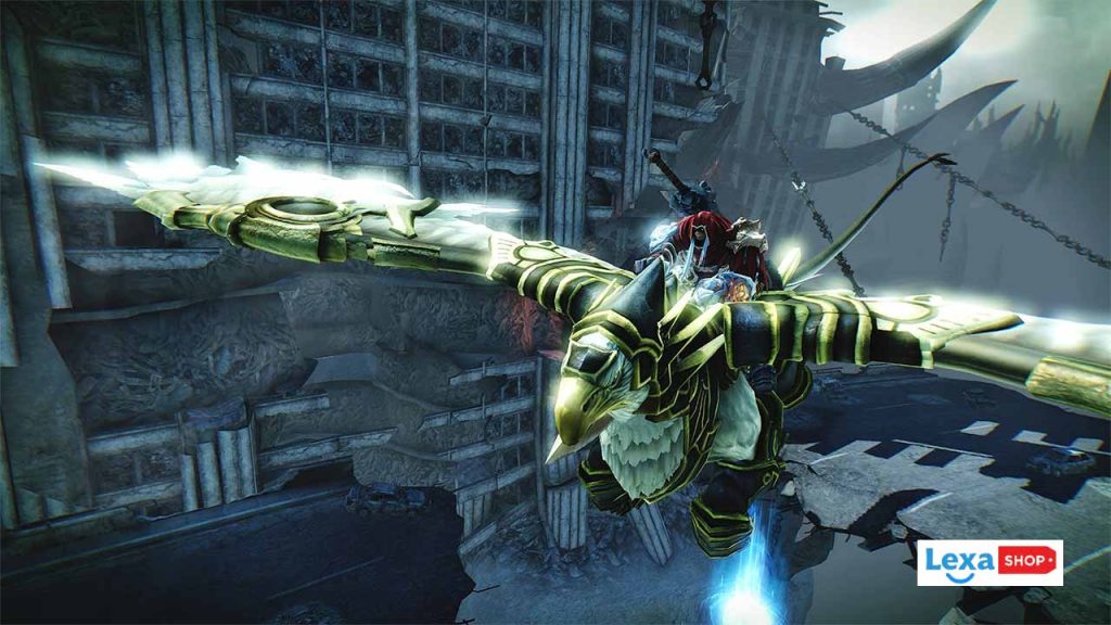 کاراکتر جنگ سوار بر گریفین در بازی Darksiders Fury's Collection War and Death