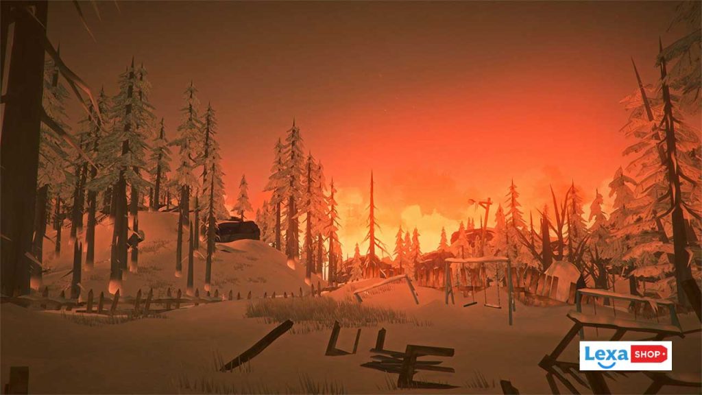 تصویری زیبا از گیم پلی بازی The Long Dark
