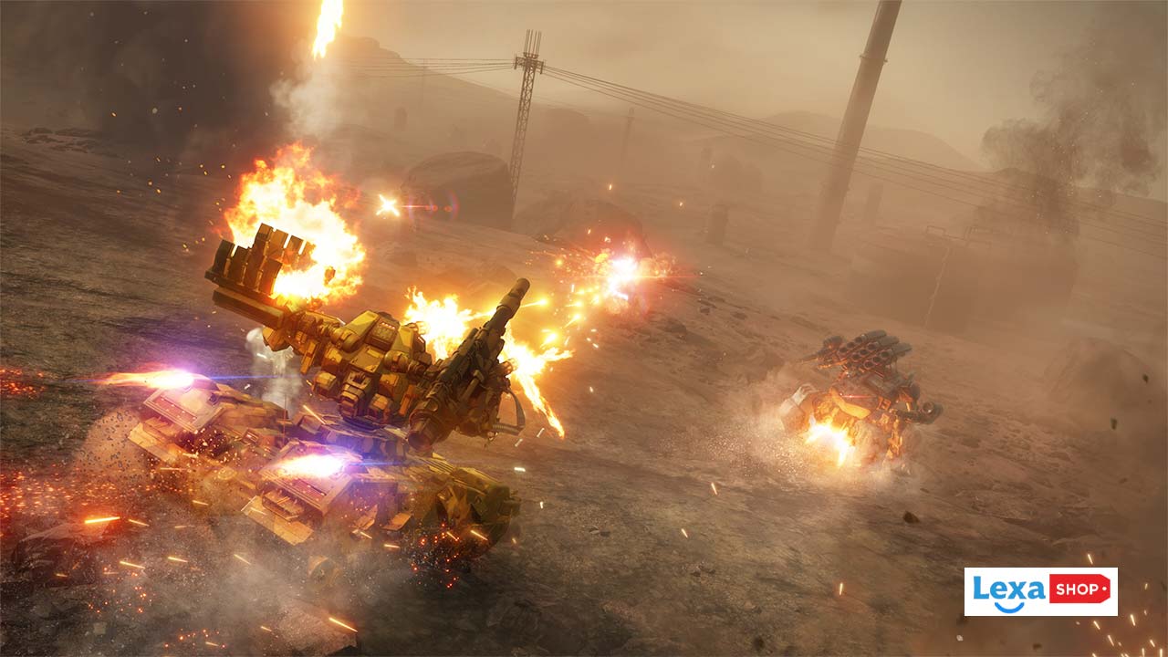 گرافیک بازی ARMORED CORE VI FIRES OF RUBICON بسیار با کیفیت و قابل ستایش است!