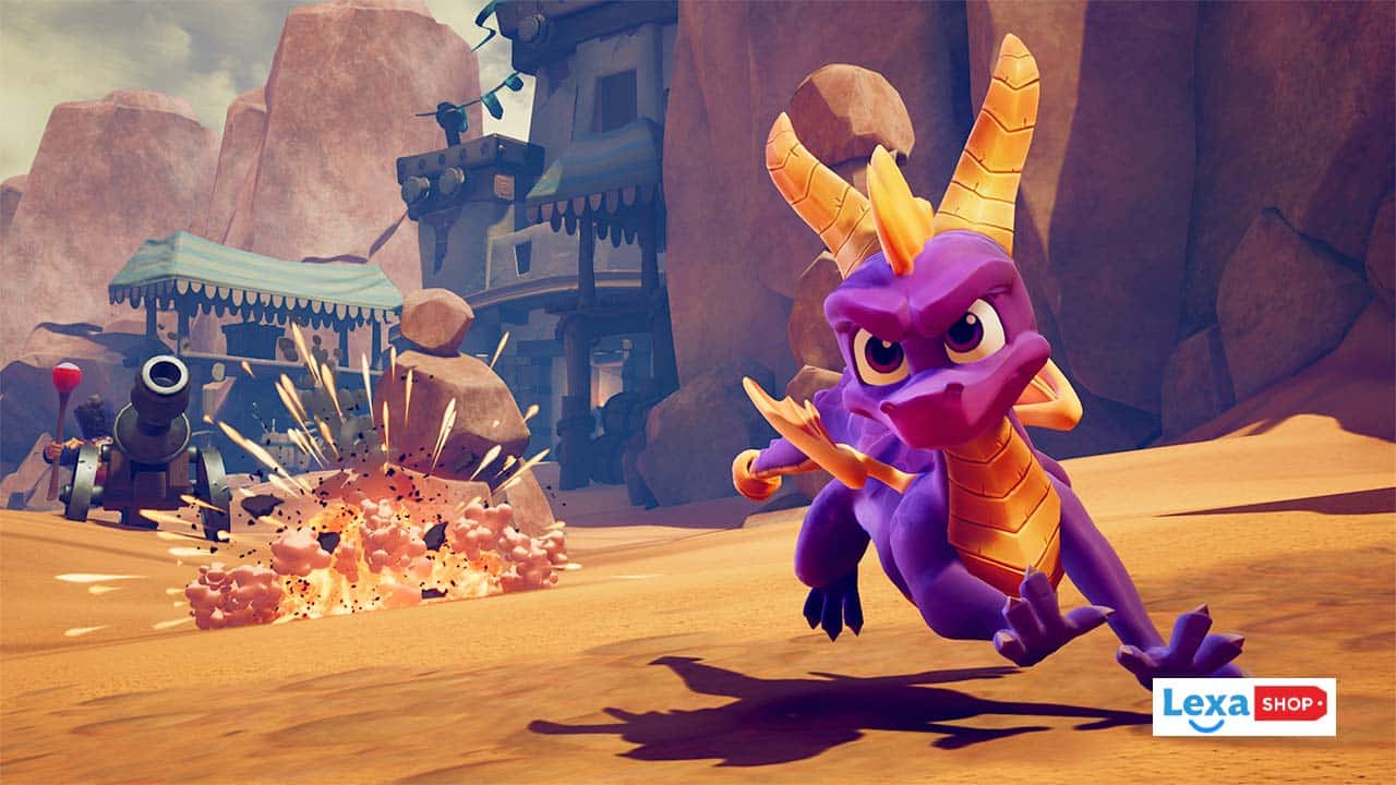 بازگشت این اژدهای محبوب و دوست داشتنی در بازی Crash+Spyro Triple Play