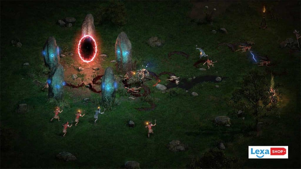 عکسی از یک پورتال در بازی Diablo Prime Evil Collection