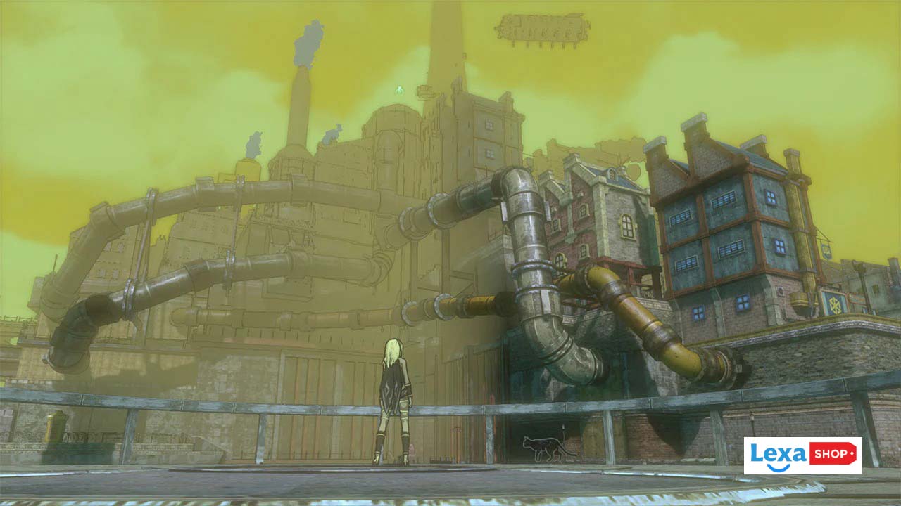 عکسی از محیط بازی Gravity Rush