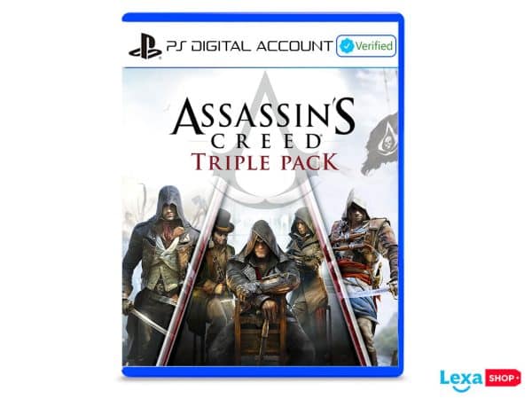 کاور زیبای بازی Assassin's Creed Triple Pack