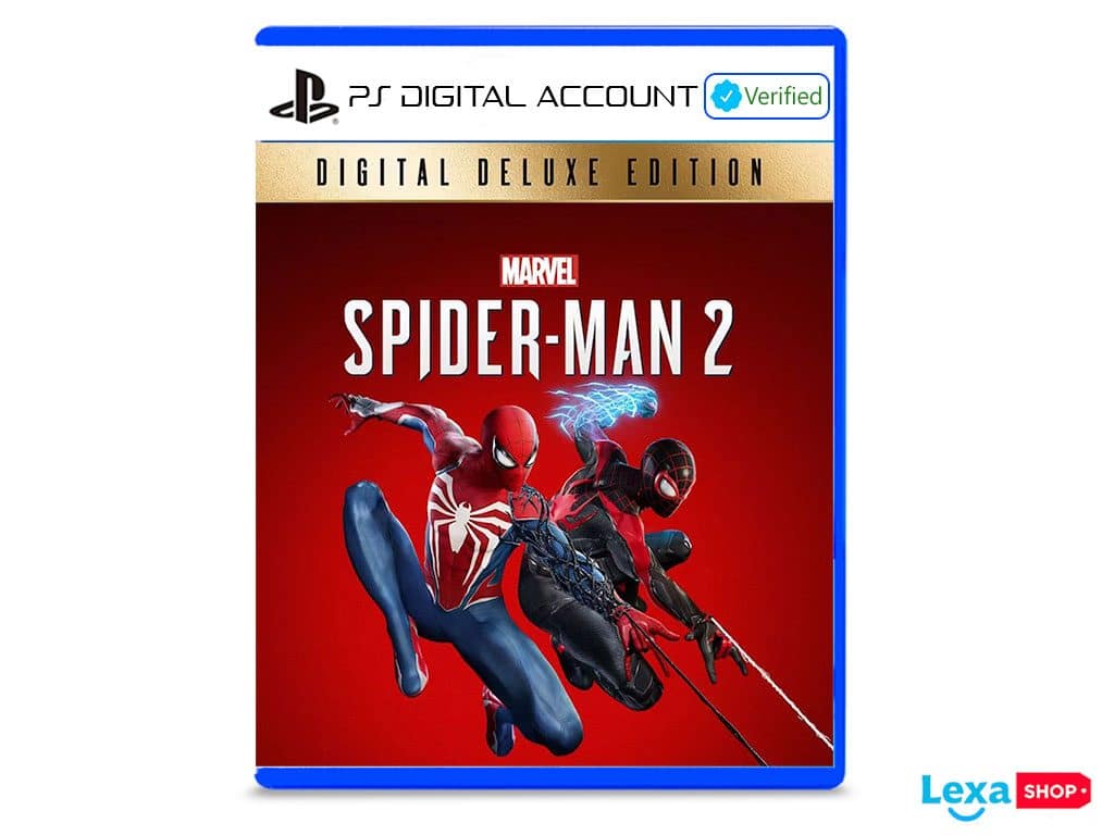 اکانت قانونی بازی Marvel’s Spider-Man 2 Digital Deluxe Edition برای PS