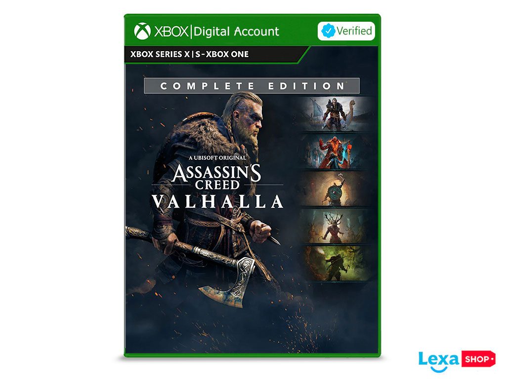 اکانت قانونی بازی Assassin's Creed Valhalla Complete Edition برای Xbox